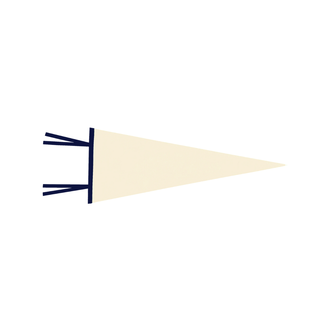 WITLY - CUSTOM FELT PENNANT