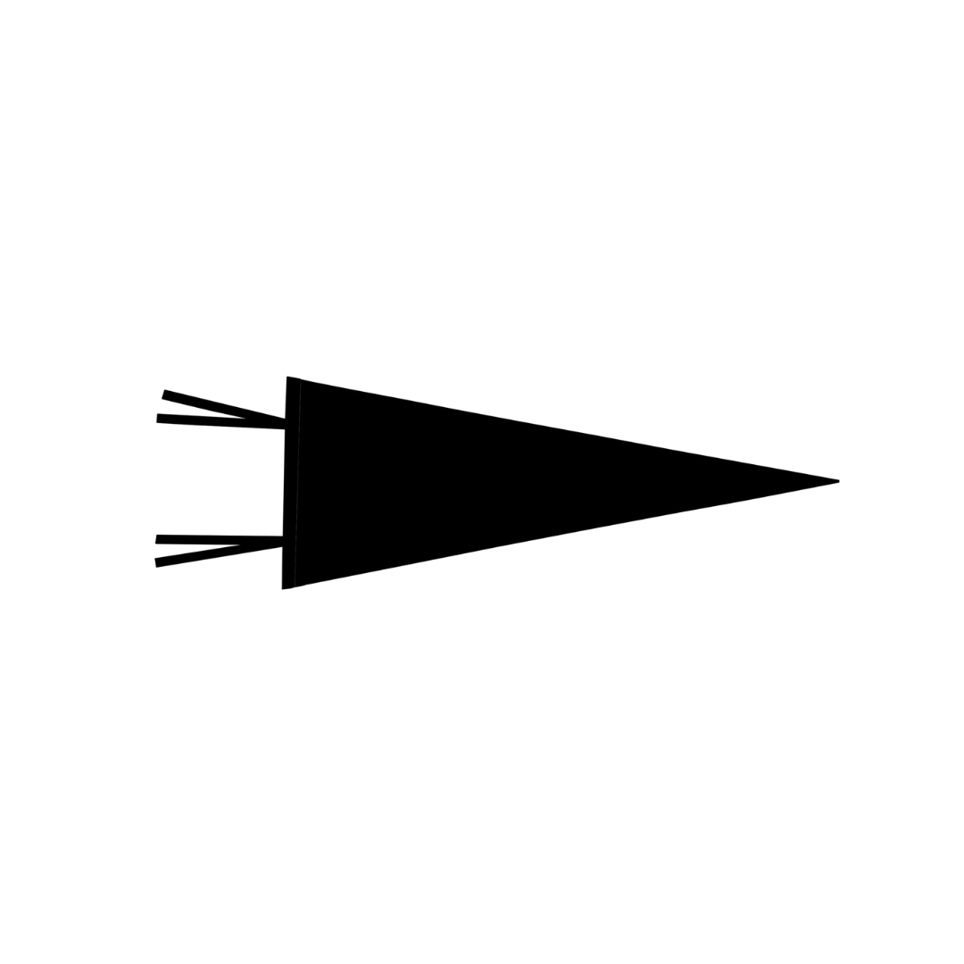 WITLY - CUSTOM FELT PENNANT
