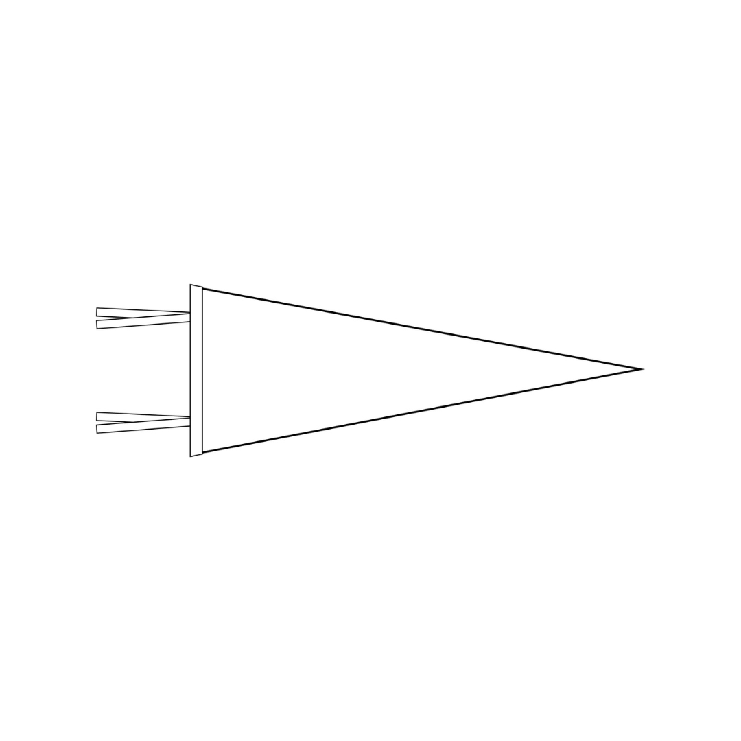 WITLY - CUSTOM FELT PENNANT