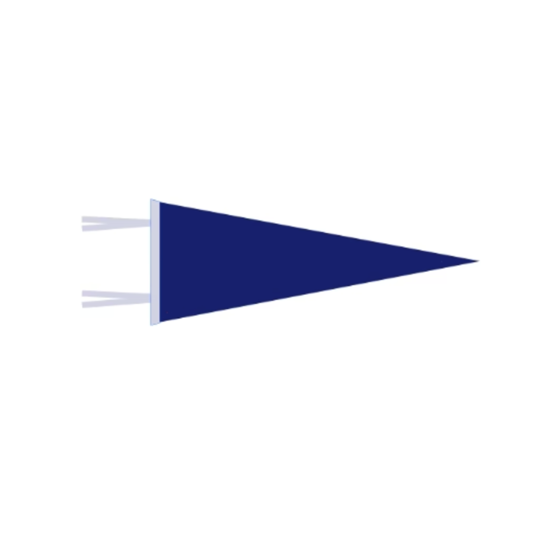 WITLY - CUSTOM FELT PENNANT