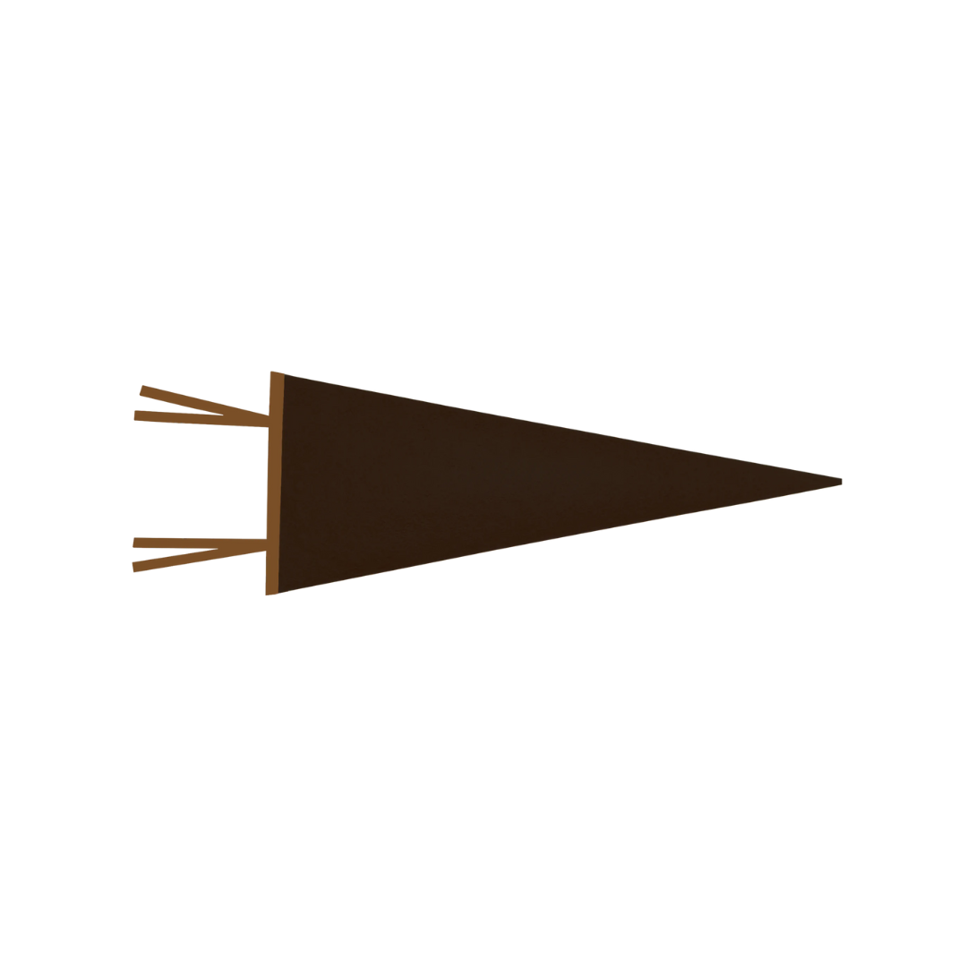 WITLY - CUSTOM FELT PENNANT