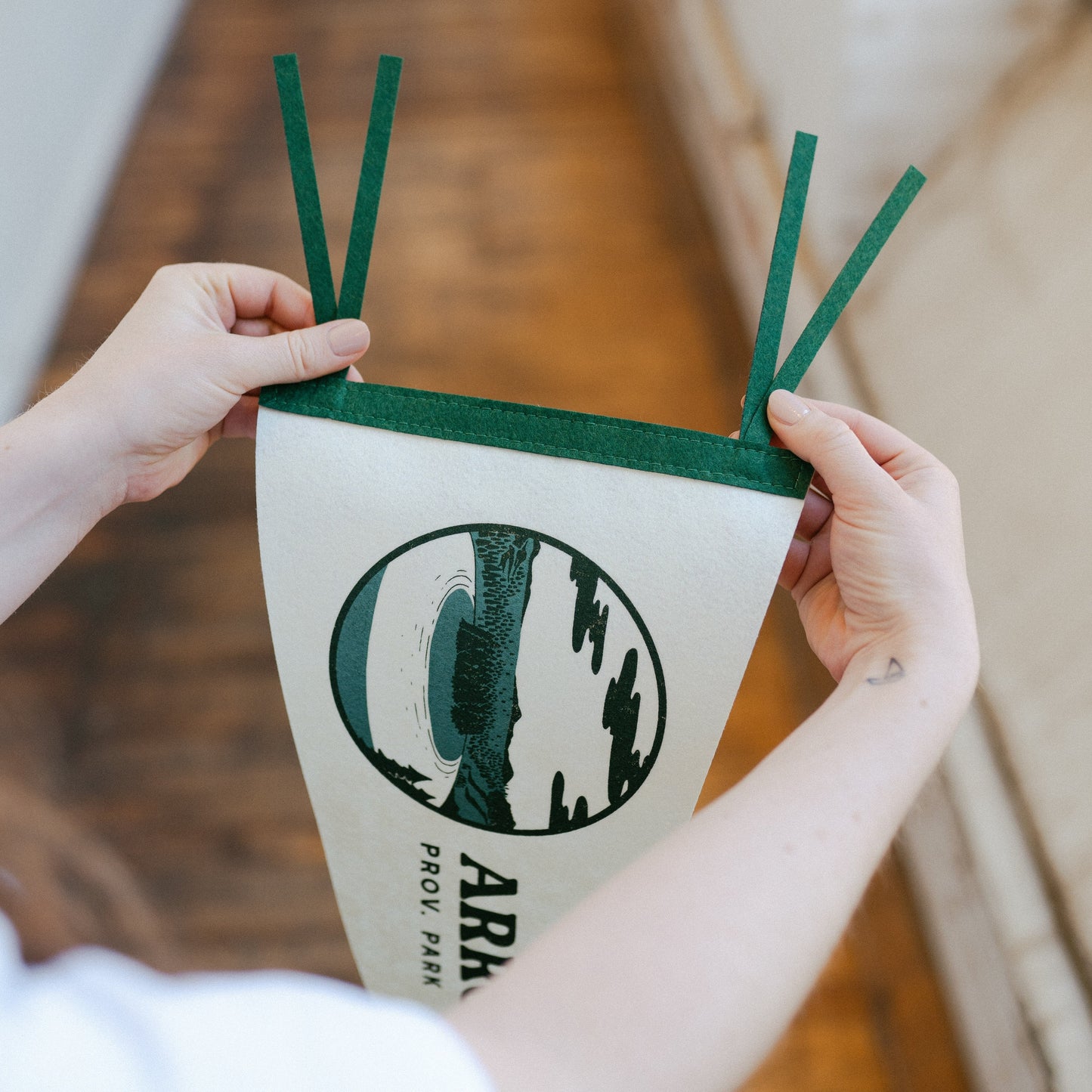 WITLY - CUSTOM FELT PENNANT