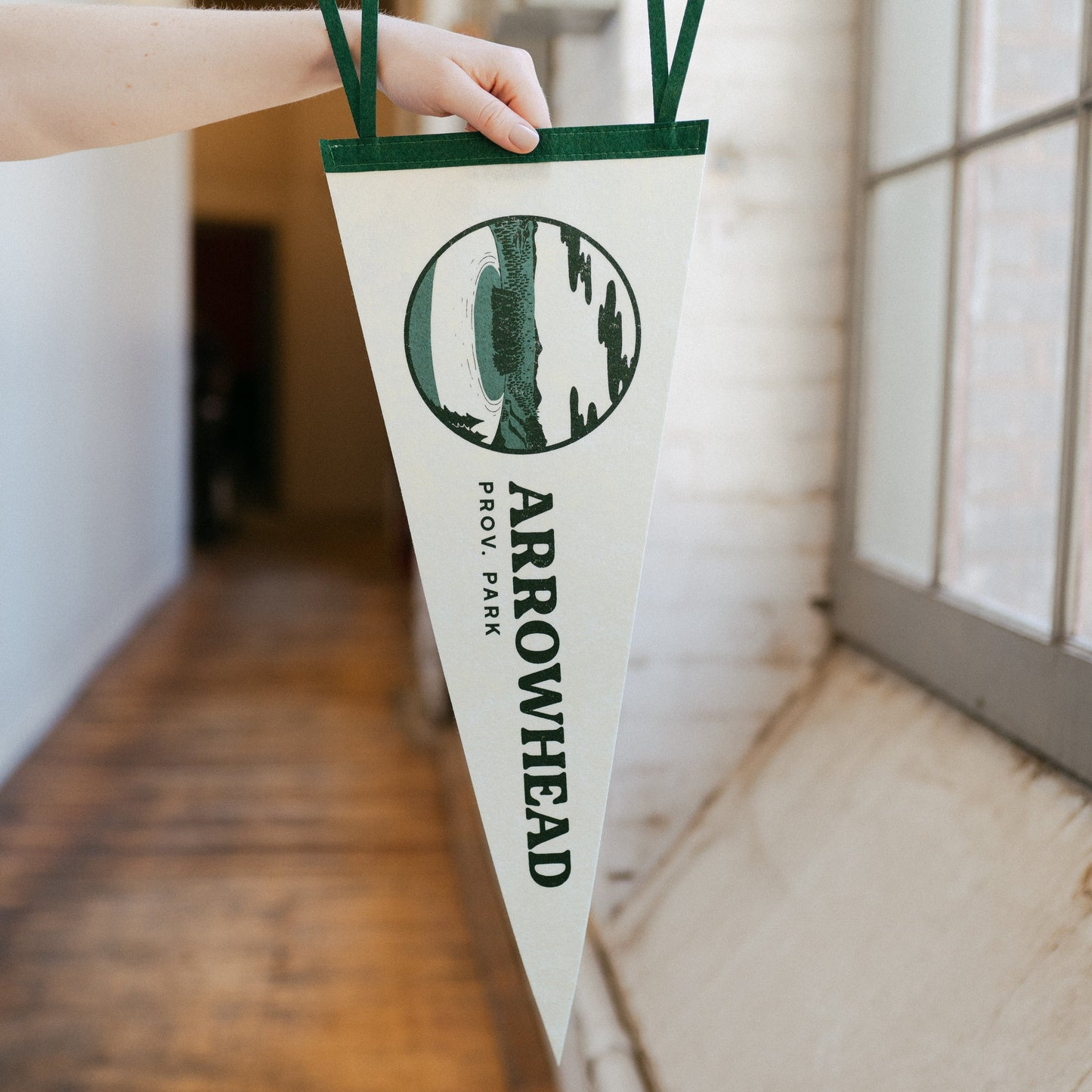 WITLY - CUSTOM FELT PENNANT