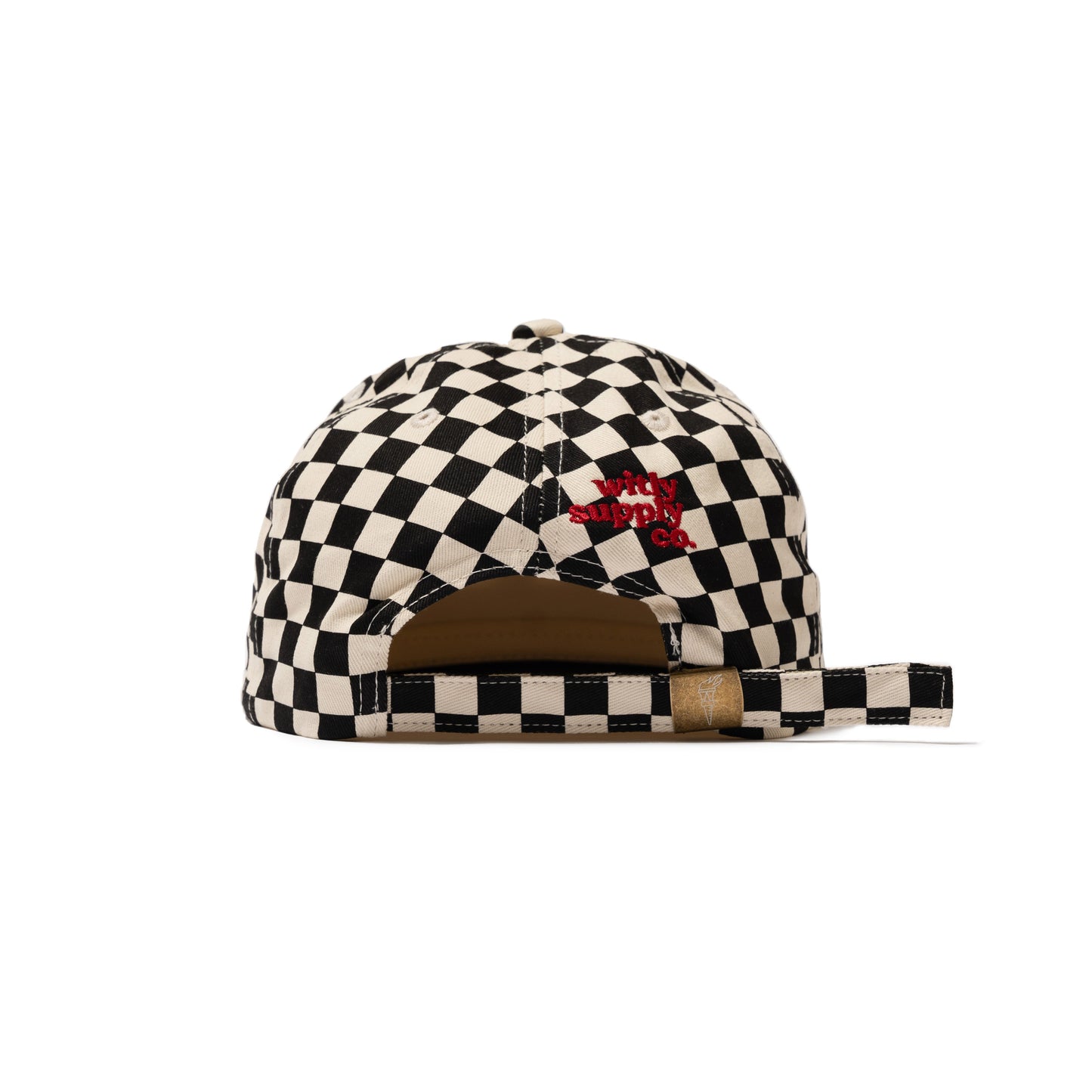 Check Make Cap - Black