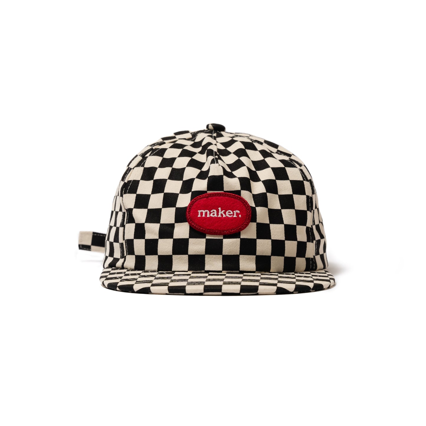 Check Make Cap - Black