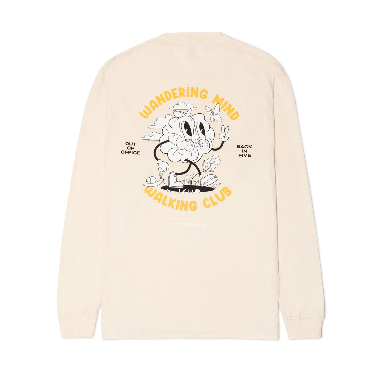 Mind Wandering Long Sleeve - Ivory