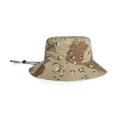 1172C WIDE BRIM CAMO BUCKET HAT