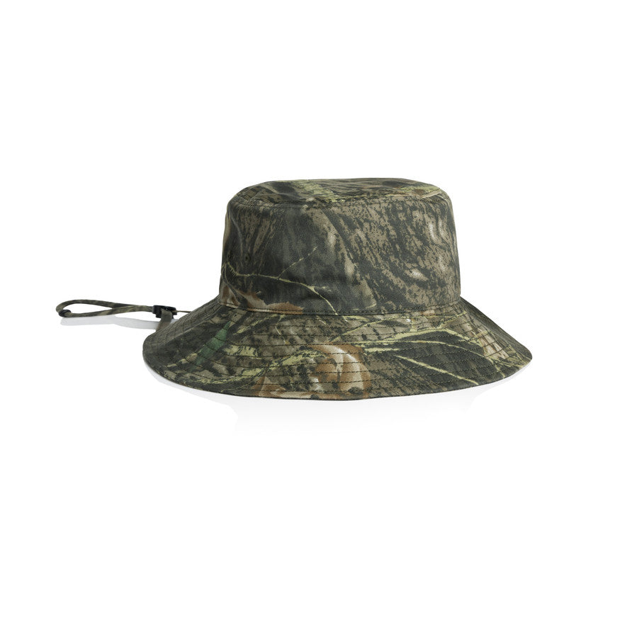 1172C WIDE BRIM CAMO BUCKET HAT