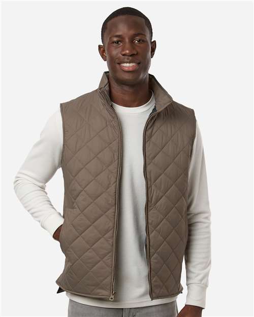 207359 VINTAGE DIAMOND QUILTED VEST