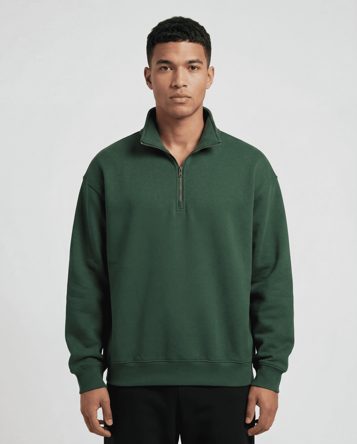 11000 OVERSIZED RELAXED QUARTER-ZIP