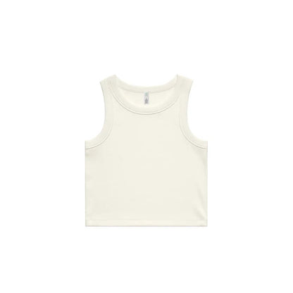 4064G WOMEN'S ORGANIC RIB CROP TANK