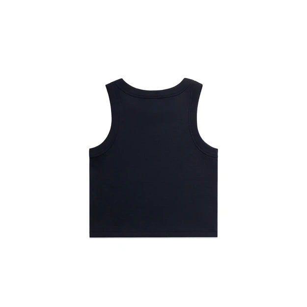4064G WOMEN'S ORGANIC RIB CROP TANK