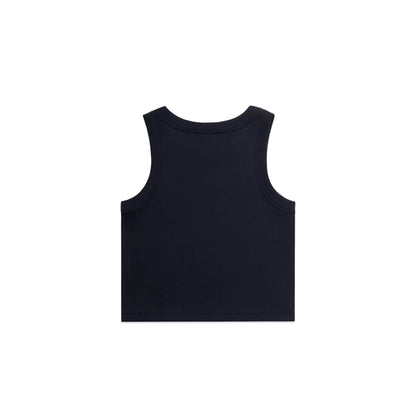 4064G WOMEN'S ORGANIC RIB CROP TANK