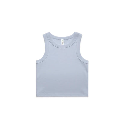 4064G WOMEN'S ORGANIC RIB CROP TANK