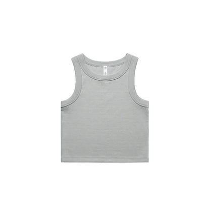 4064G WOMEN'S ORGANIC RIB CROP TANK