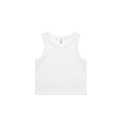 4064G WOMEN'S ORGANIC RIB CROP TANK