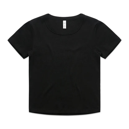 4074 WOMEN'S ORGANIC RIB BABY TEE