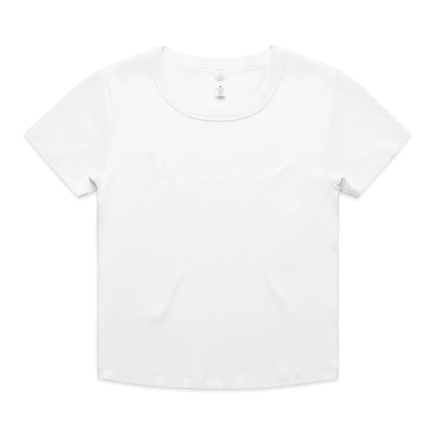 4074 WOMEN'S ORGANIC RIB BABY TEE