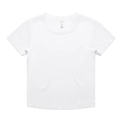 4074 WOMEN'S ORGANIC RIB BABY TEE