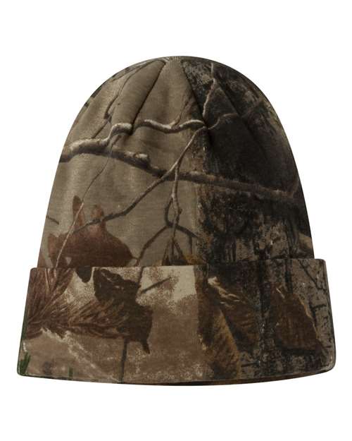 LCB12 LICENSED CAMO CUFFED BEANIE