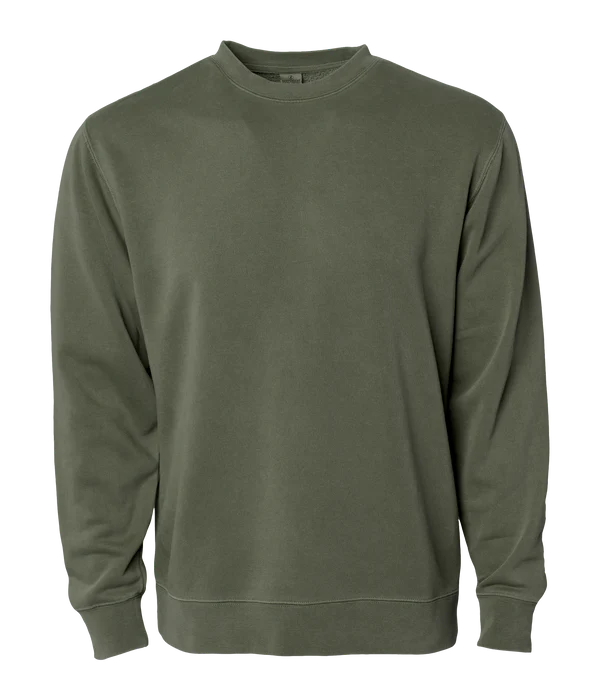 PRM3500 PIGMENT DYED CREWNECK SWEATSHIRT