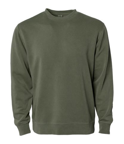 PRM3500 PIGMENT DYED CREWNECK SWEATSHIRT