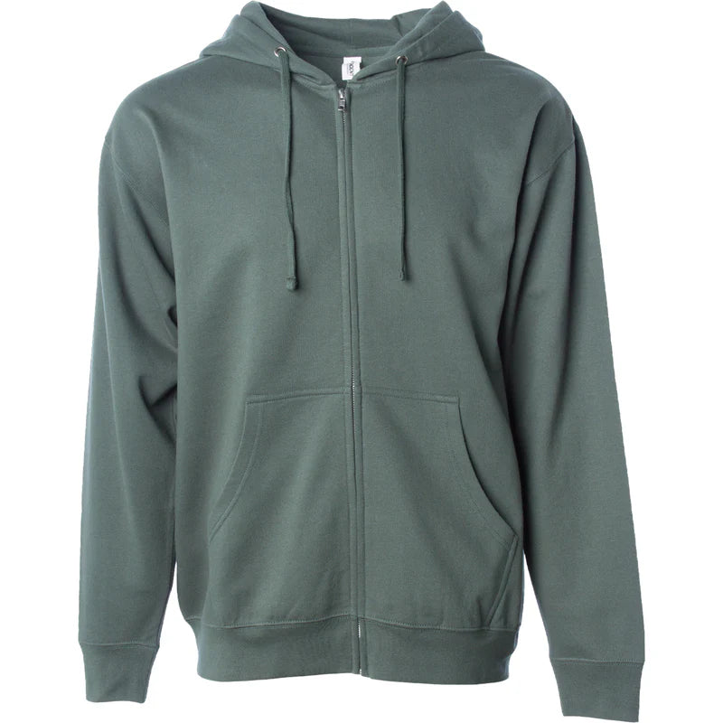 SS4500Z MIDWEIGHT ZIP HOODED SWEATSHIRT