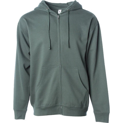 SS4500Z MIDWEIGHT ZIP HOODED SWEATSHIRT