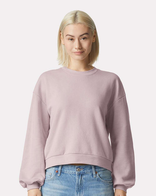 RF494 WOMEN'S REFLEX FLEECE CREWNECK SWEATSHIRT