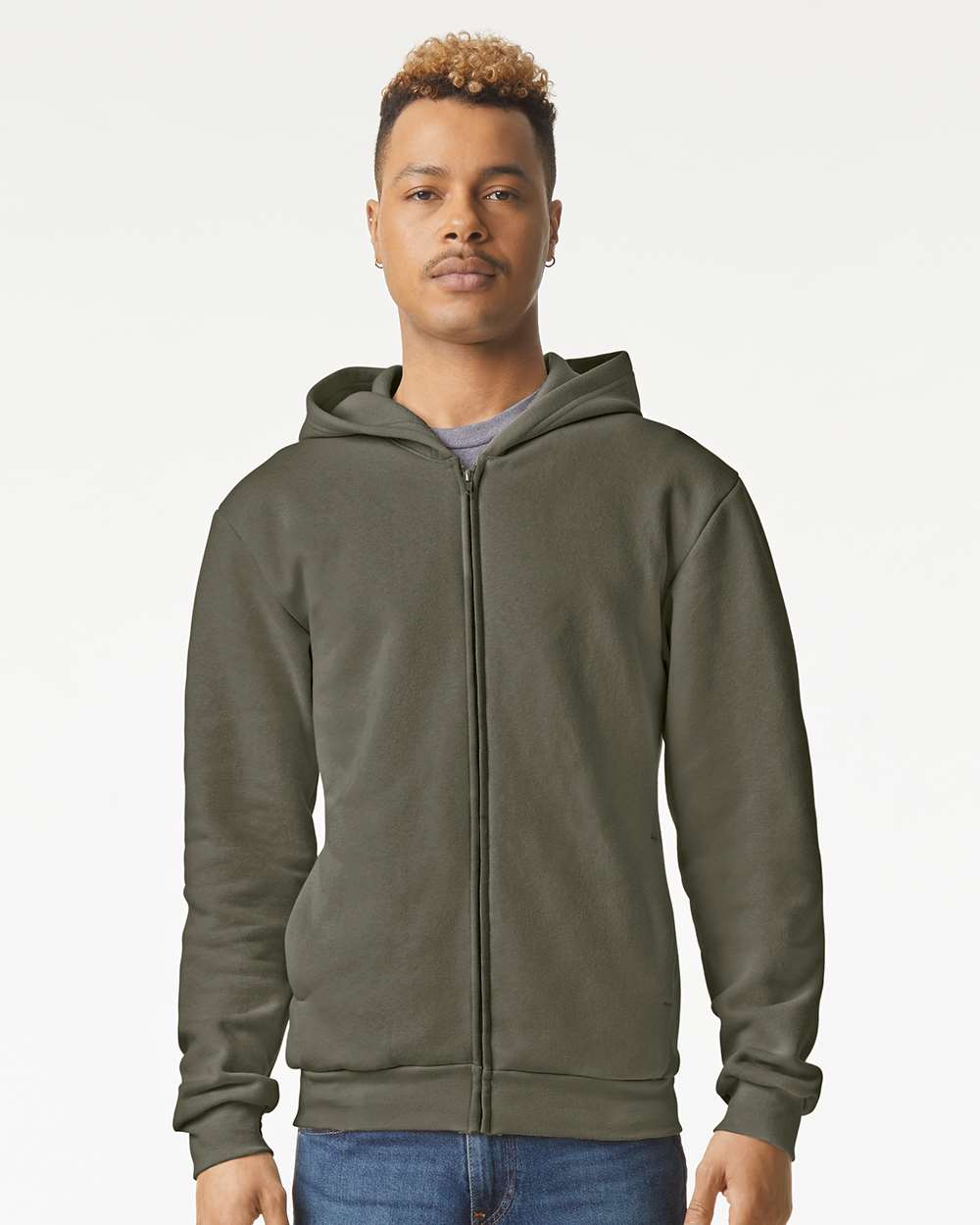 RF497 REFLEX FLEECE FULL ZIP HOODED SWEATSHIRT