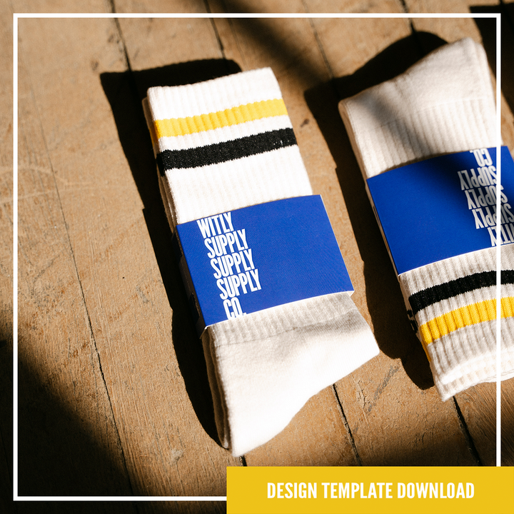 WITLY - Sock Design Template