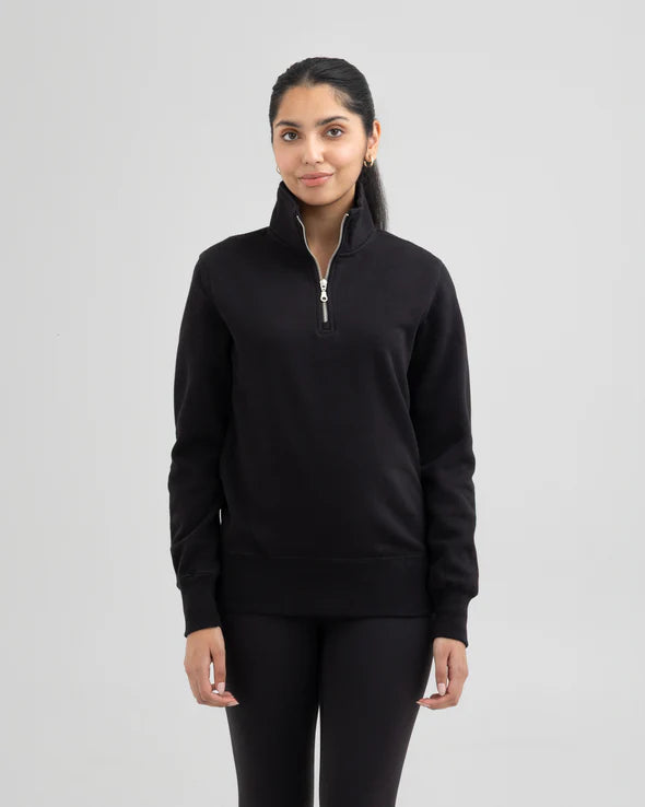 W1652 TREMBLANT QUARTER ZIP MOCK NECK