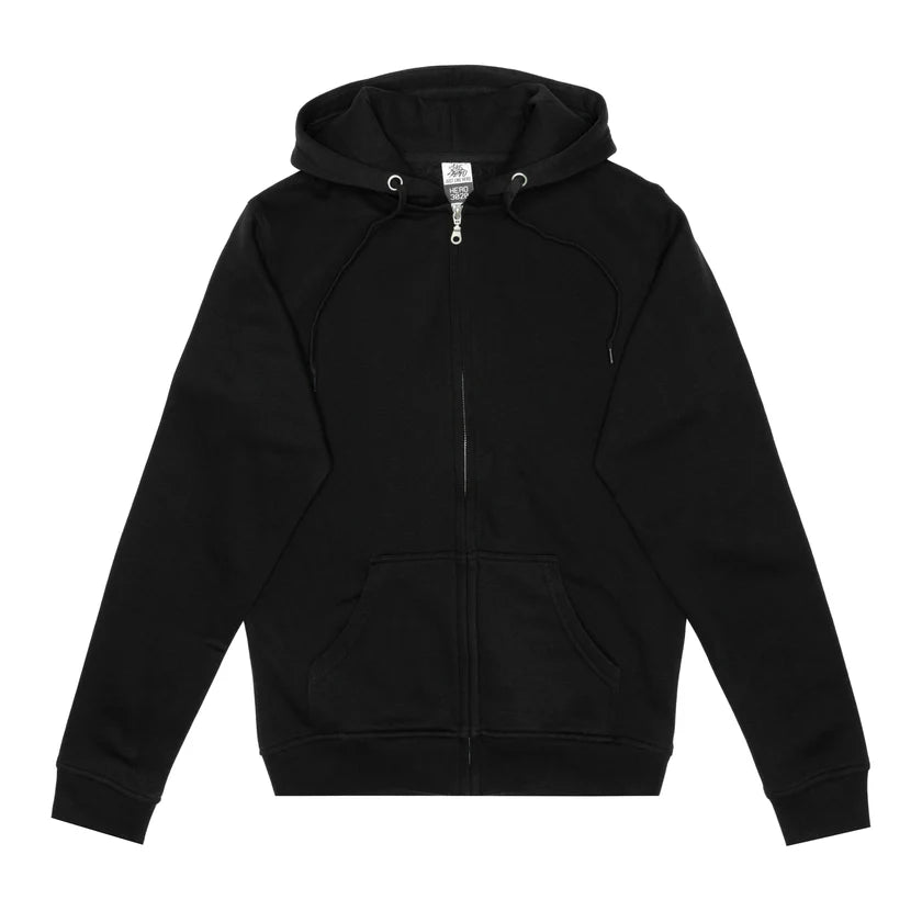 HERO-3020 MIDWEIGHT FULL ZIP HOODED SWEATSHIRT