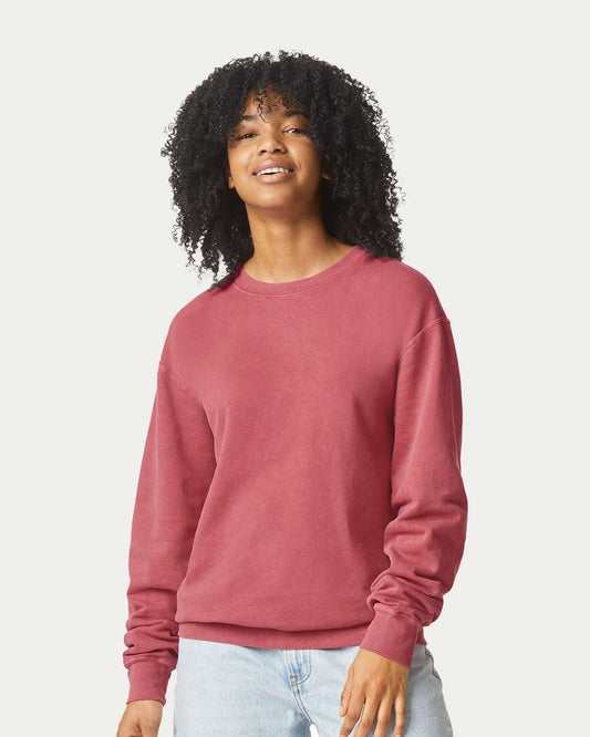 1466 GARMENT DYED LIGHTWEIGHT FLEECE CREWNECK SWEATSHIRT