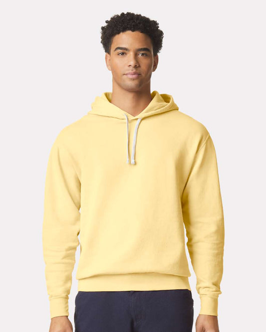 1467 GARMENT DYED LIGHTWEIGHT FLEECE HOODED SWEATSHIRT