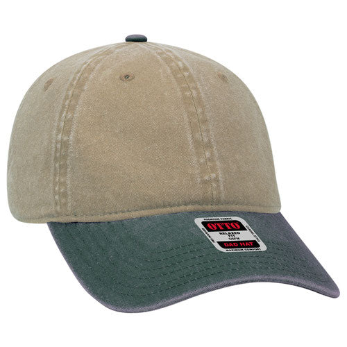 18-202 PIGMENT DYED DAD CAP