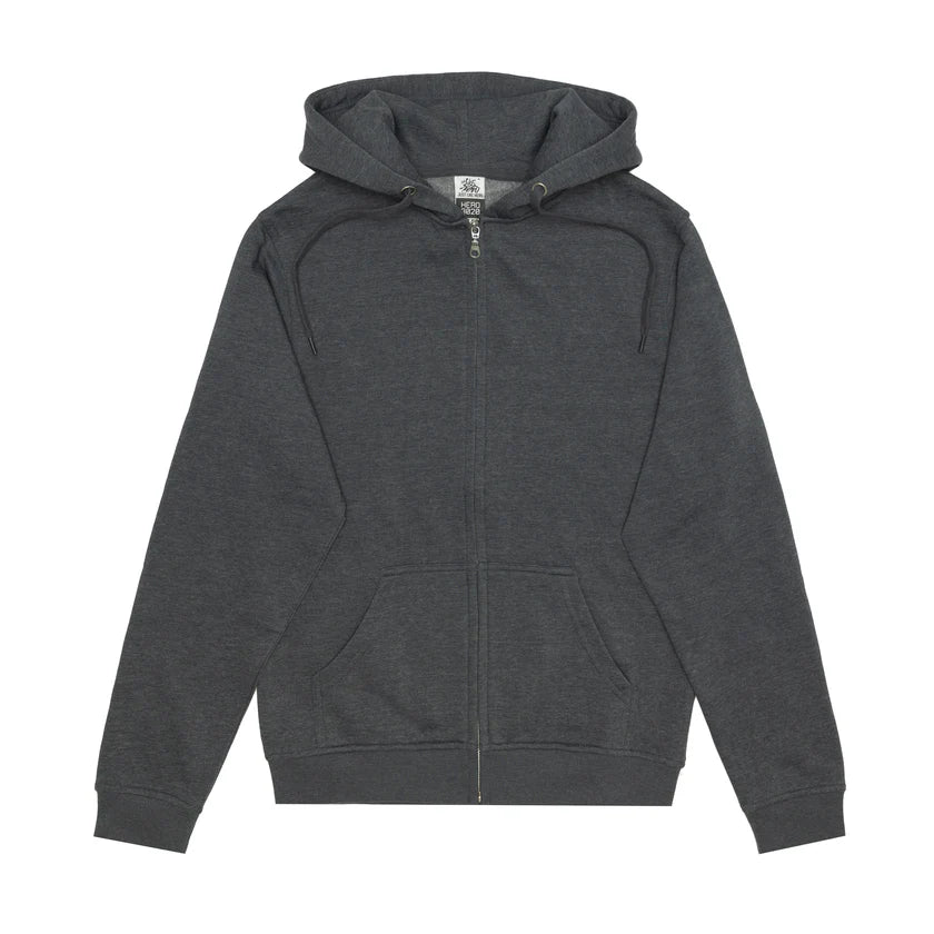 HERO-3020 MIDWEIGHT FULL ZIP HOODED SWEATSHIRT