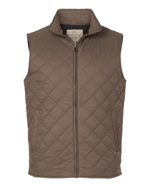 207359 VINTAGE DIAMOND QUILTED VEST