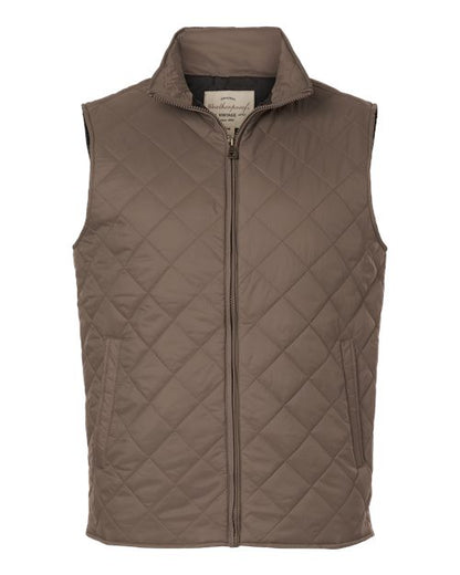207359 VINTAGE DIAMOND QUILTED VEST