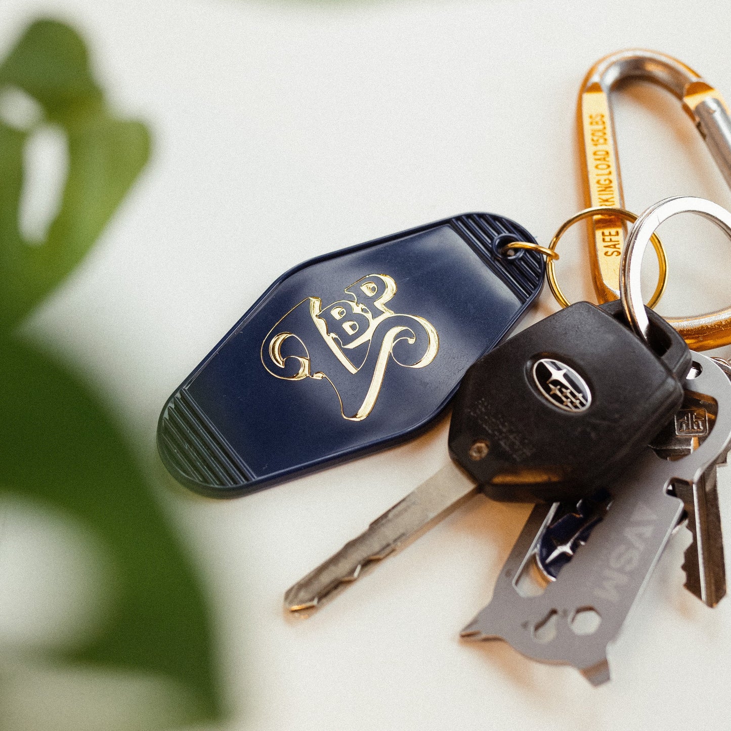 CUSTOM VINTAGE MOTEL KEYCHAIN