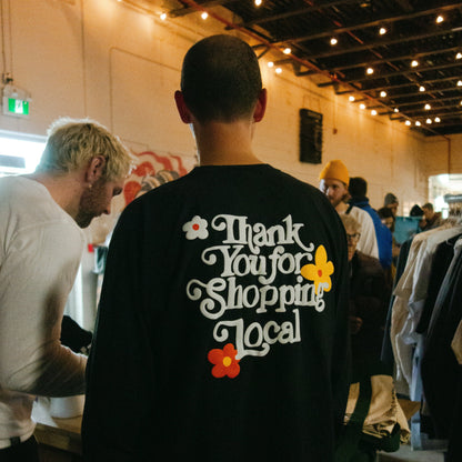 Thank You Long Sleeve - Black