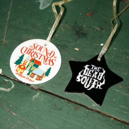 CUSTOM HOLIDAY ORNAMENT