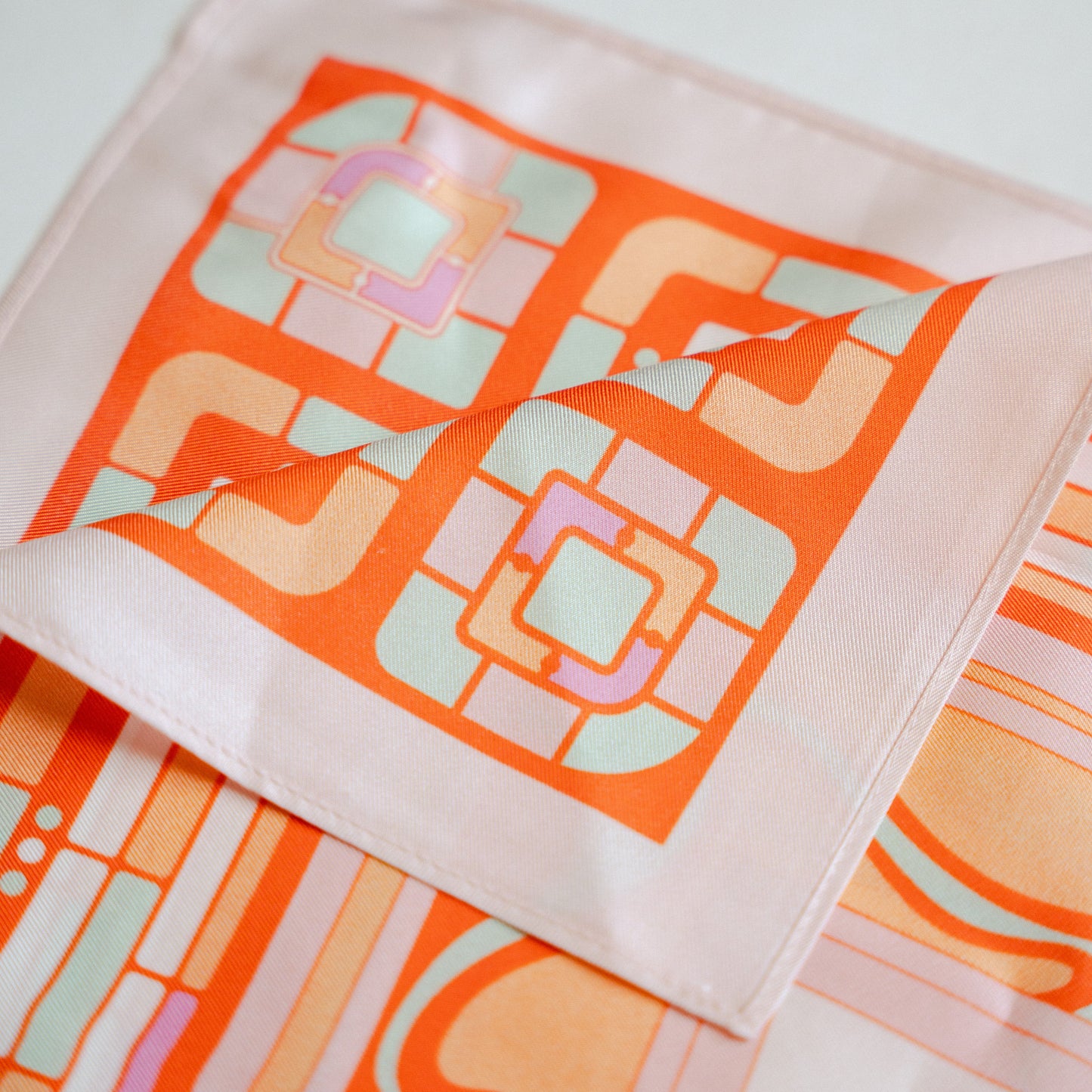 CUSTOM SILK SCARF