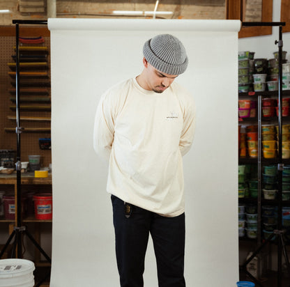 Mind Wandering Long Sleeve - Ivory