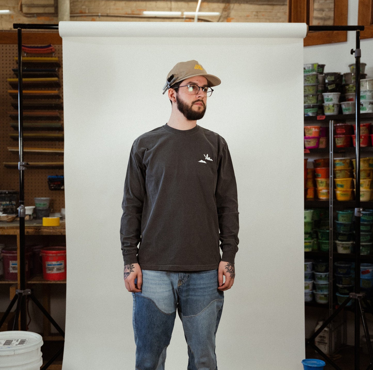 Mind Wandering Long Sleeve - Pepper