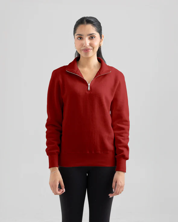 W1652 TREMBLANT QUARTER ZIP MOCK NECK