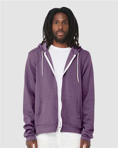 BELLA + CANVAS - 3739 SPONGE FLEECE FULL ZIP HOODIE