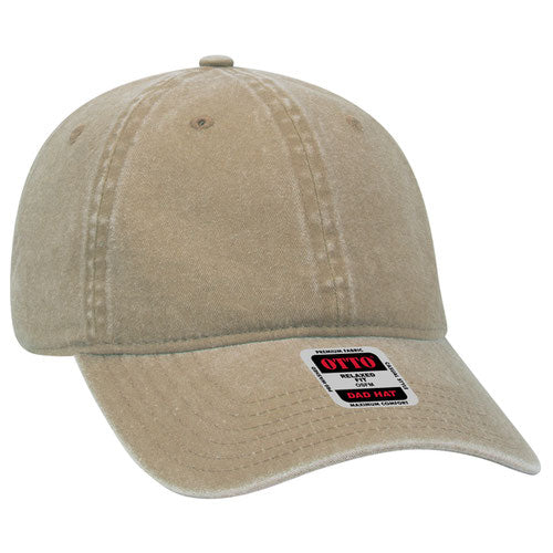 18-202 PIGMENT DYED DAD CAP