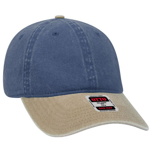 18-202 PIGMENT DYED DAD CAP