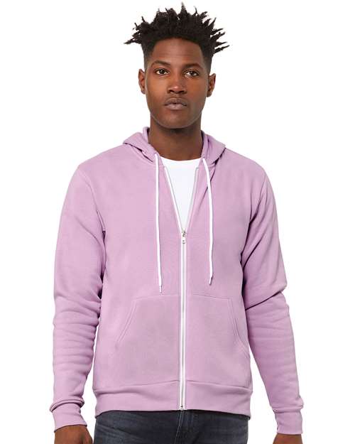 BELLA + CANVAS - 3739 SPONGE FLEECE FULL ZIP HOODIE